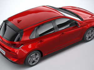 Hyundai i30 Hatchback 2021 Modelo 3D