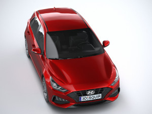 Hyundai i30 Hatchback 2021 Modelo 3D