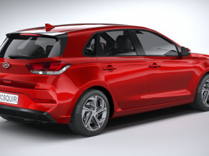 Hyundai i30 Hatchback 2021 Modelo 3D