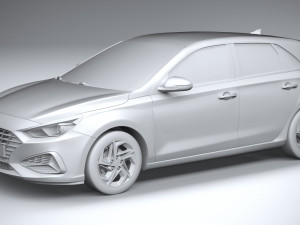 Hyundai i30 Hatchback 2021 Modelo 3D