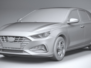 Hyundai i30 Hatchback 2021 Modelo 3D