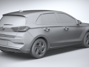 Hyundai i30 Hatchback 2021 Modelo 3D