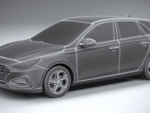 Hyundai i30 Hatchback 2021 Modelo 3D