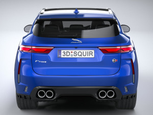Jaguar F-pace SVR 2021 3D-Modell