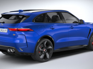 Jaguar F-pace SVR 2021 3D-Modell