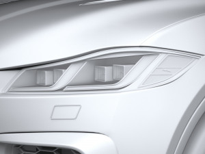 Jaguar F-pace SVR 2021 3D-Modell