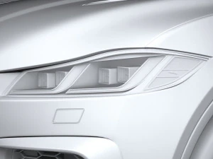 Jaguar F-pace SVR 2021 3D Model