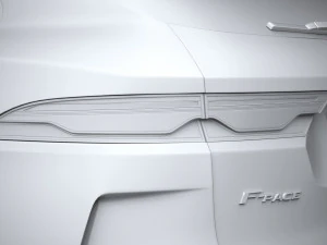 Jaguar F-pace SVR 2021 3D Model