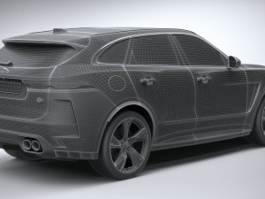 Jaguar F-pace SVR 2021 3D-Modell
