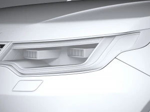 Land Rover Discovery 2021 3D Model