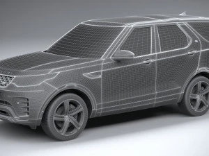 Land Rover Discovery 2021 3D Model