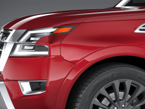 Nissan Armada 2021 3D 模型