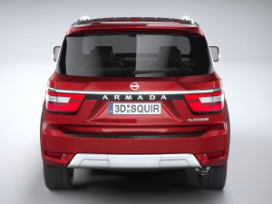 Nissan Armada 2021 3D 模型