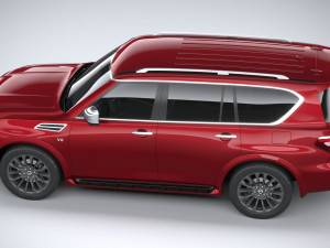 Nissan Armada 2021 3D 模型
