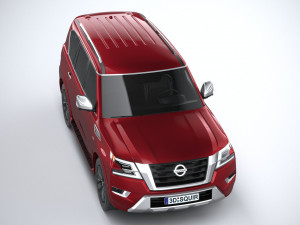 Nissan Armada 2021 3D 模型