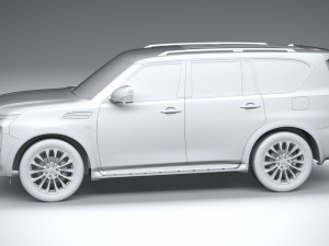 Nissan Armada 2021 3D 模型