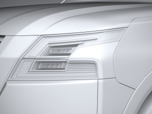 Nissan Armada 2021 3D 模型