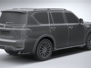 Nissan Armada 2021 3D 模型