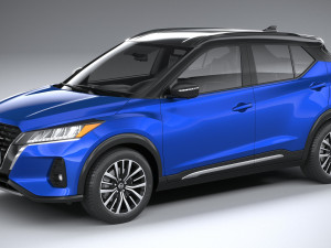 Nissan Kicks 2021 3D Model