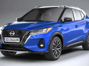 Nissan Kicks 2021 3D Model