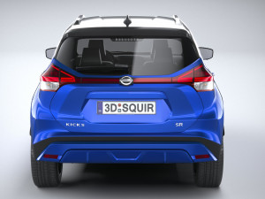 Nissan Kicks 2021 3D Model