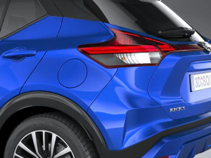 Nissan Kicks 2021 3D Model