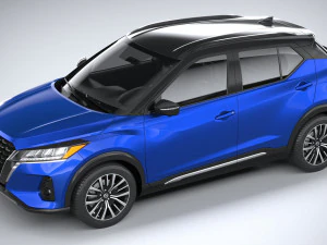 Nissan Kicks 2021 3D Model