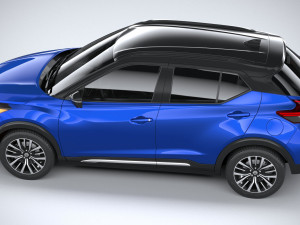 Nissan Kicks 2021 3D Model