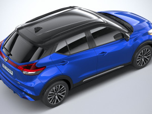 Nissan Kicks 2021 3D Model