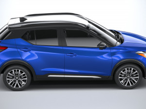 Nissan Kicks 2021 3D Model