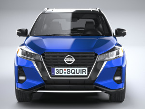 Nissan Kicks 2021 3D Model
