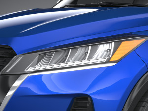 Nissan Kicks 2021 3D Model