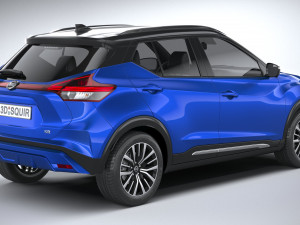 Nissan Kicks 2021 3D Model