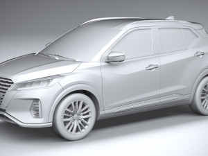 Nissan Kicks 2021 3D Model