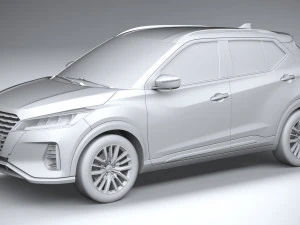 Nissan Kicks 2021 3D Model
