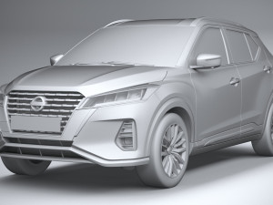 Nissan Kicks 2021 3D Model