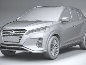 Nissan Kicks 2021 3D Model