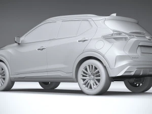 Nissan Kicks 2021 3D Model