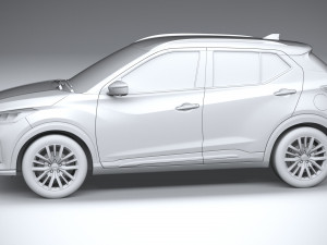 Nissan Kicks 2021 3D Model