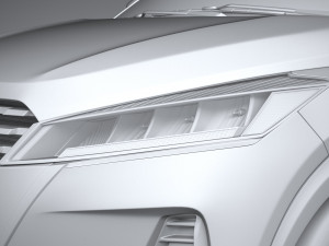 Nissan Kicks 2021 3D Model