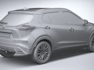 Nissan Kicks 2021 3D Model
