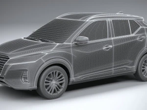 Nissan Kicks 2021 3D Model