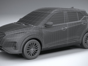 Nissan Kicks 2021 3D Model
