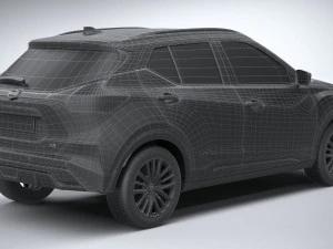 Nissan Kicks 2021 3D Model