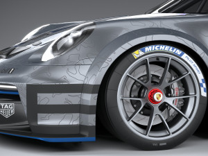 Porsche 911 GT3 Cup 2021 Modèle 3D