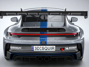 Porsche 911 GT3 Cup 2021 3D Model