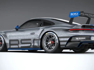 Porsche 911 GT3 Cup 2021 3D Model