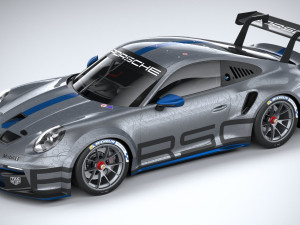 Porsche 911 GT3 Cup 2021 Modèle 3D