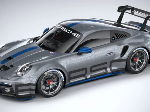 Porsche 911 GT3 Cup 2021 3D Model