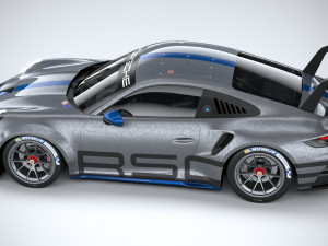 Porsche 911 GT3 Cup 2021 Modèle 3D